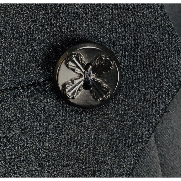 Vintage 60s Henry Lee Black High Waist Straight Skirt & Blazer Business Suit 8 - Picture 9 of 11